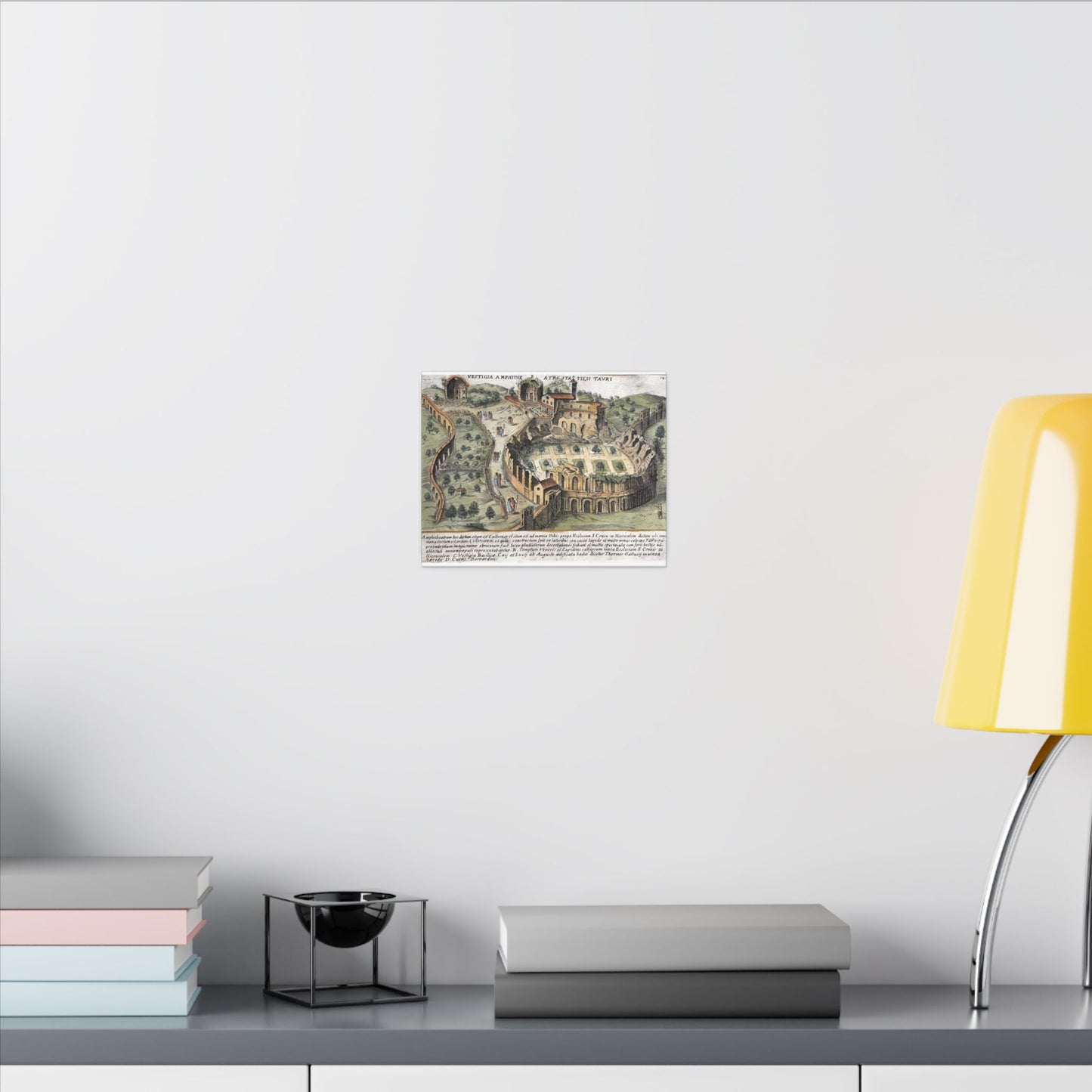 Amphitheatrum Castrense in Rome Canvas Art Print