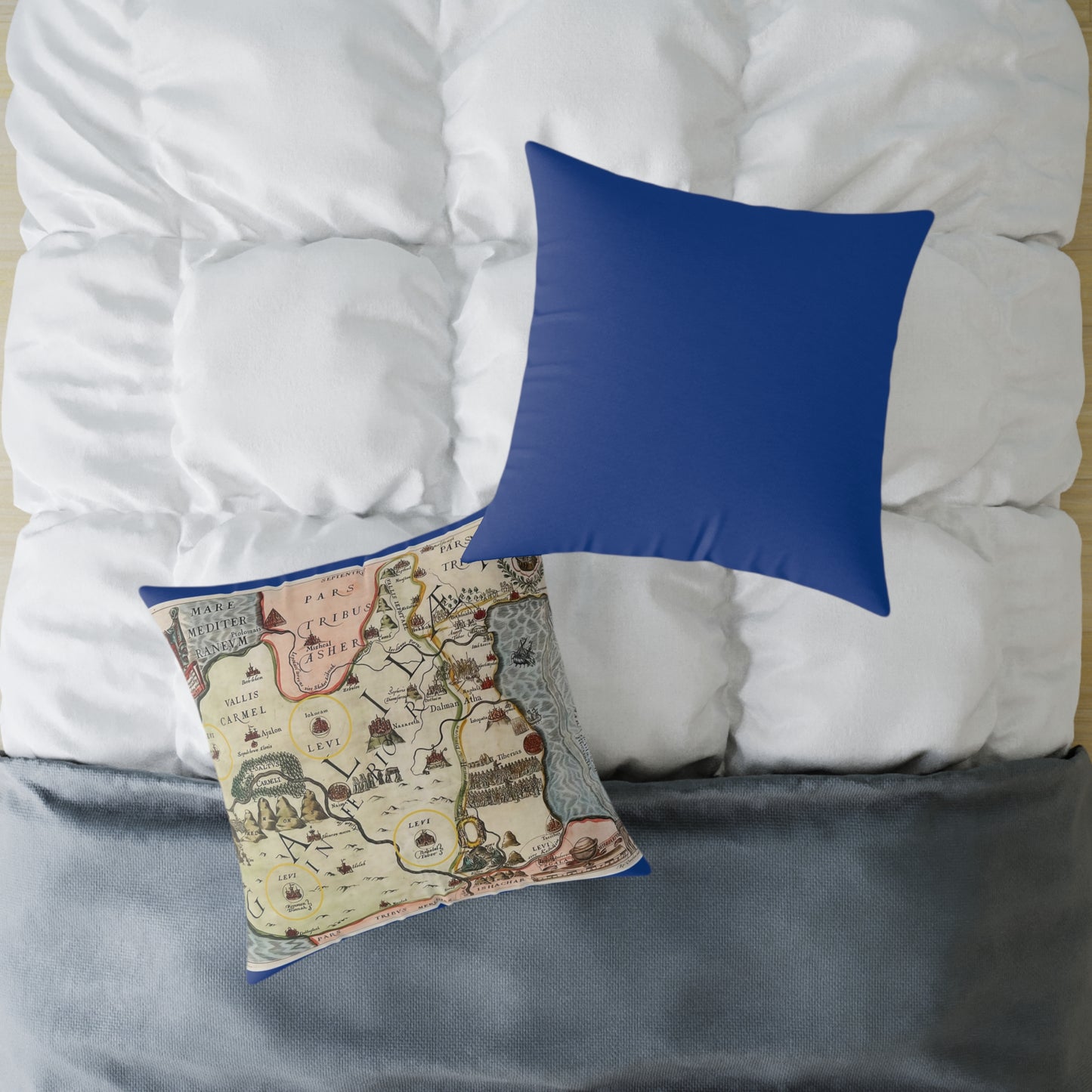 Galilee & the Twelve Tribes of Israel Pillow