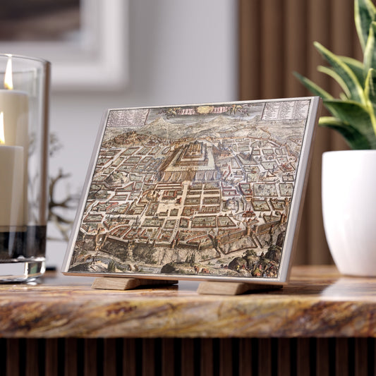 Ancient Jerusalem Historical Ceramic Tile