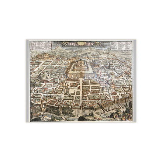 Ancient Jerusalem Historical Ceramic Tile