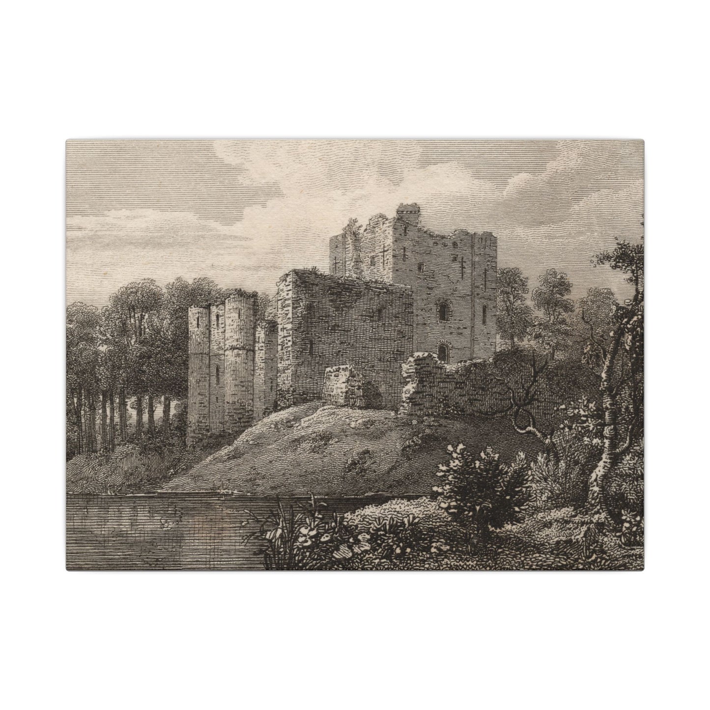 Brougham Castle Cumberland Canvas Print