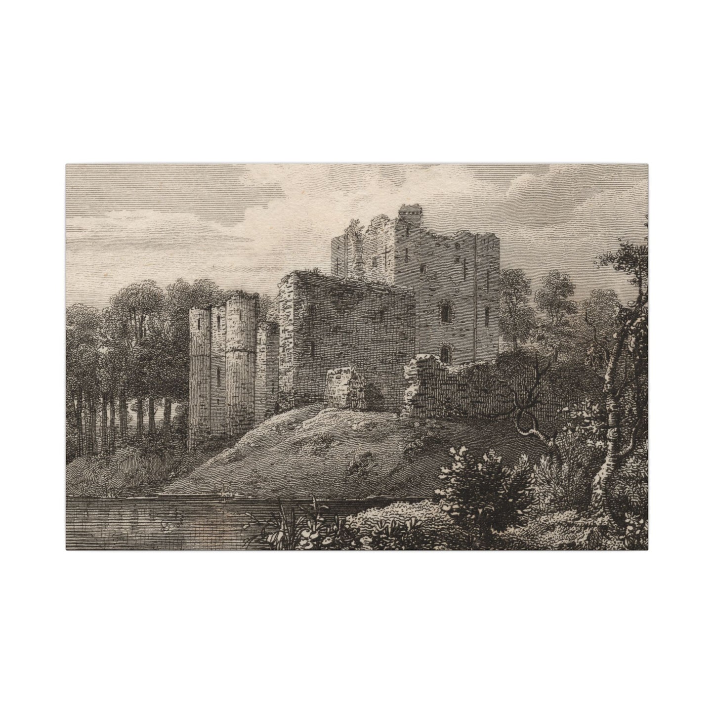 Brougham Castle Cumberland Canvas Print