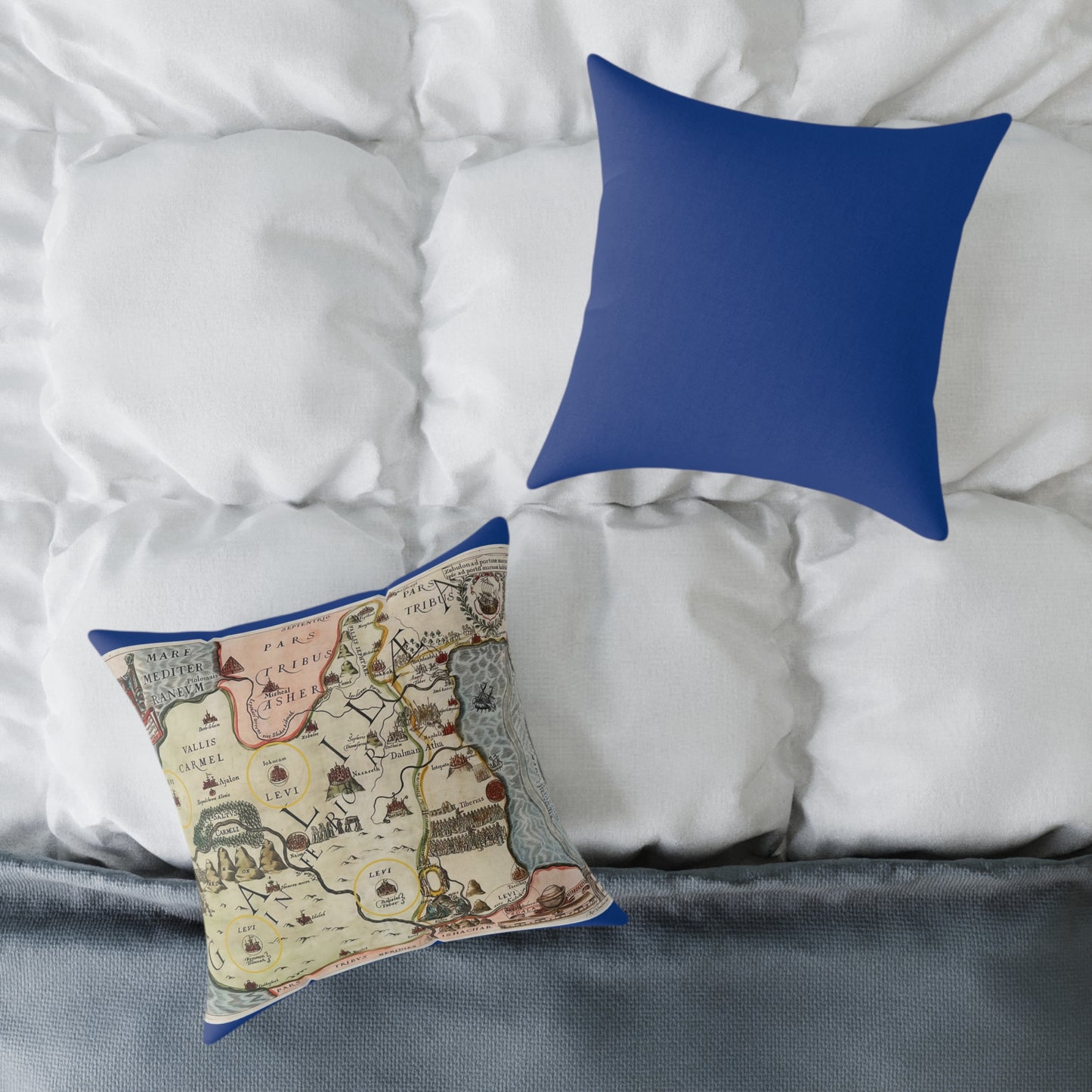 Galilee & the Twelve Tribes of Israel Pillow