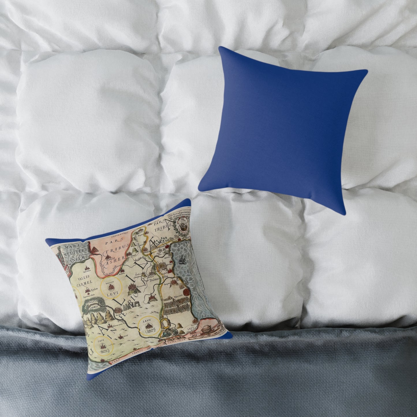 Galilee & the Twelve Tribes of Israel Pillow