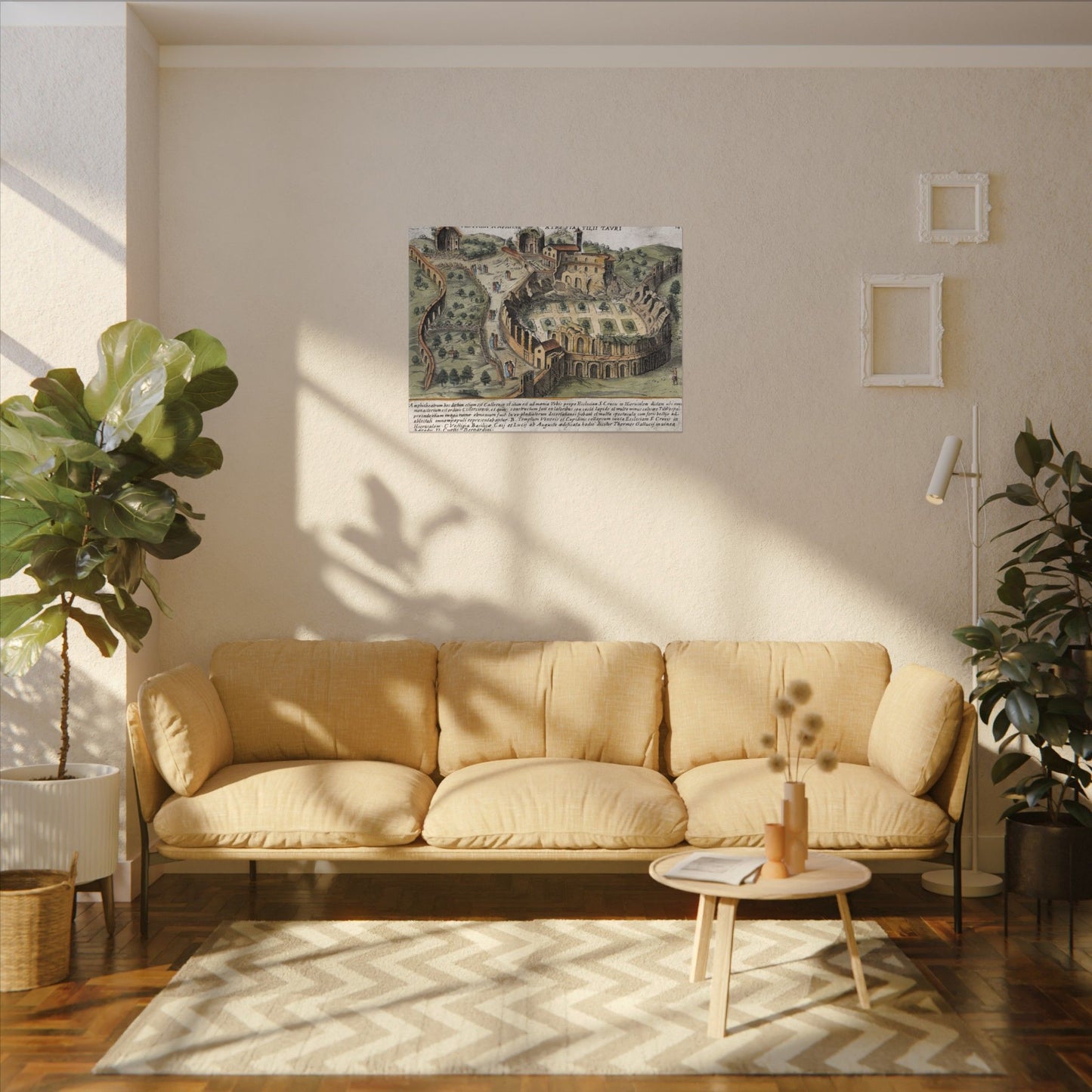 Amphitheatrum Castrense in Rome Canvas Art Print
