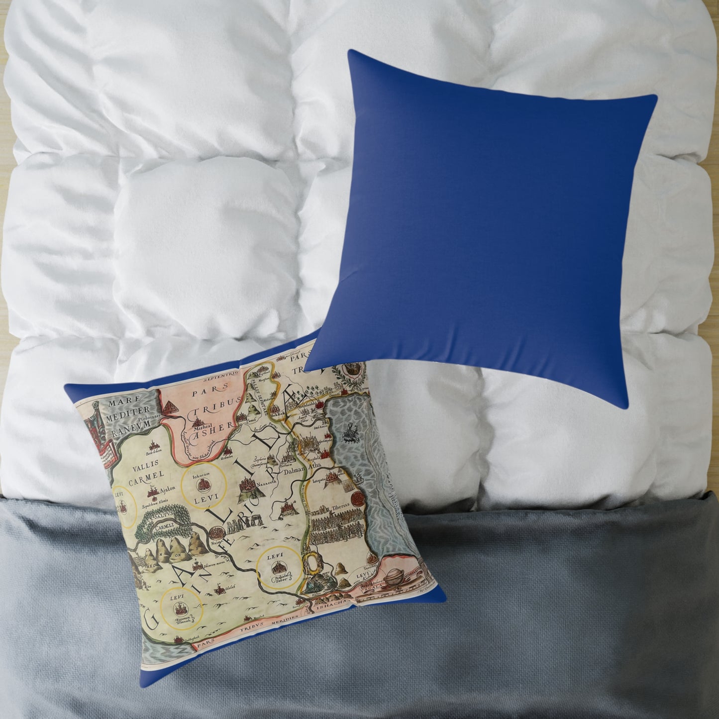 Galilee & the Twelve Tribes of Israel Pillow