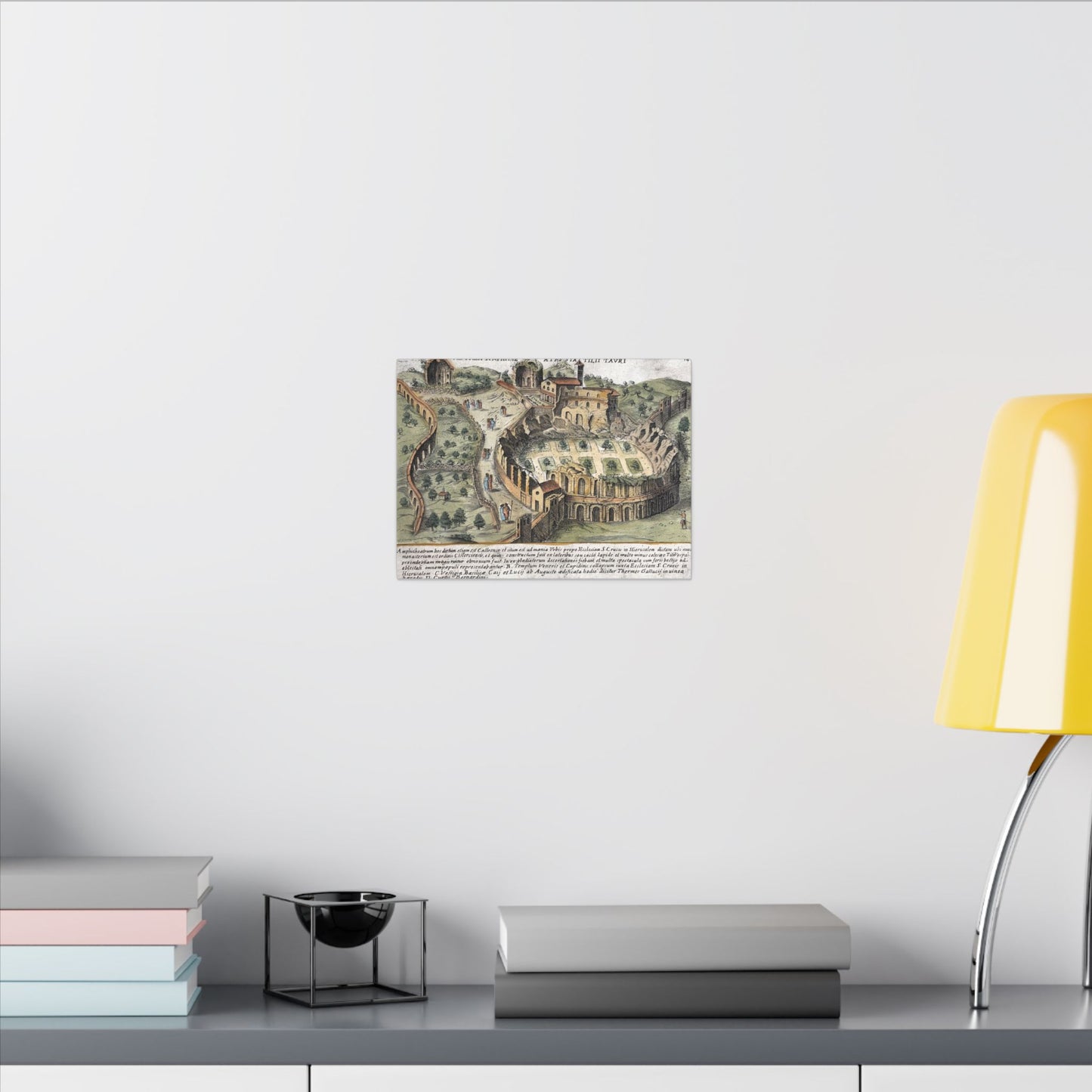 Amphitheatrum Castrense in Rome Canvas Art Print