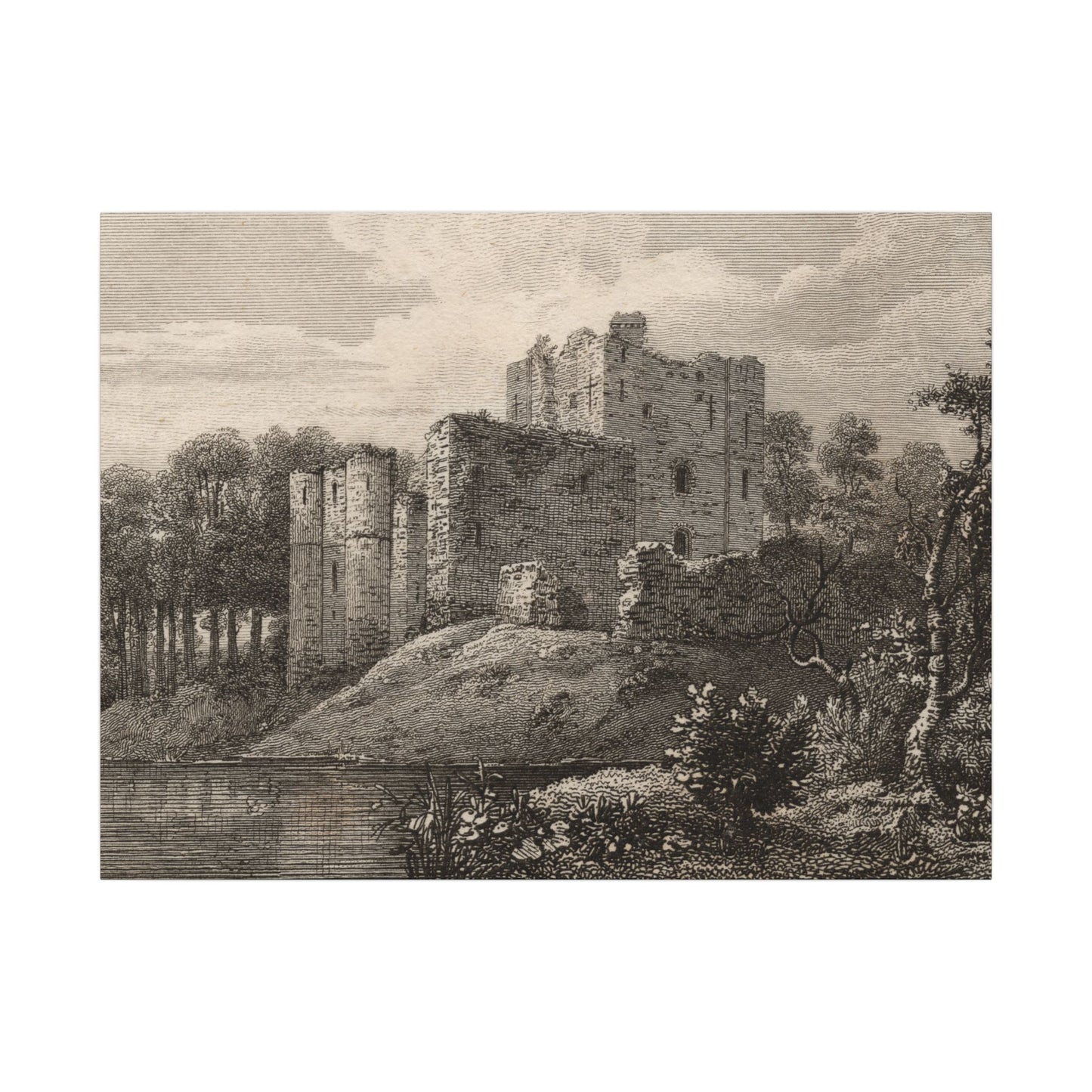 Brougham Castle Cumberland Canvas Print