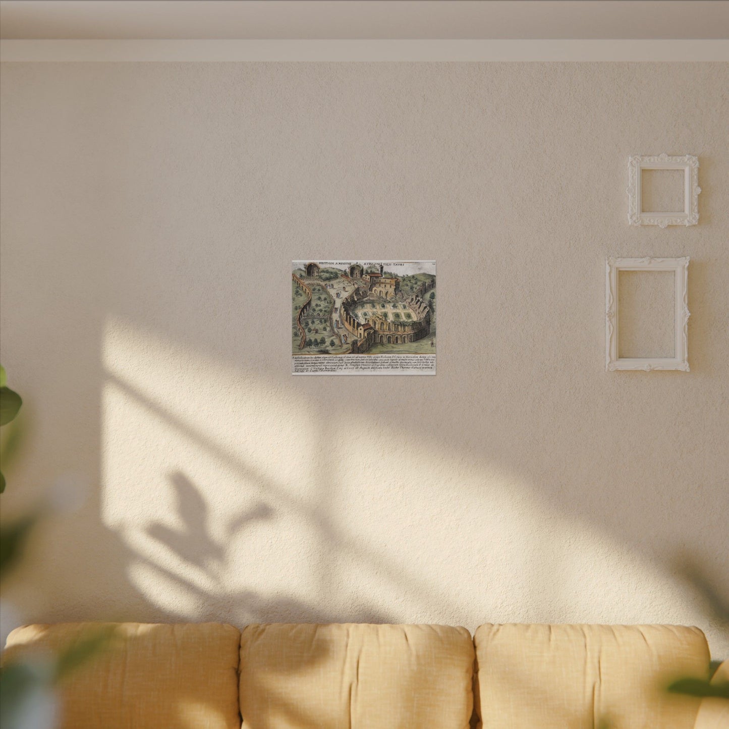 Amphitheatrum Castrense in Rome Canvas Art Print