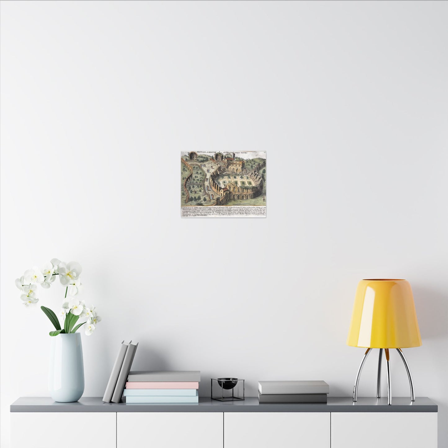 Amphitheatrum Castrense in Rome Canvas Art Print
