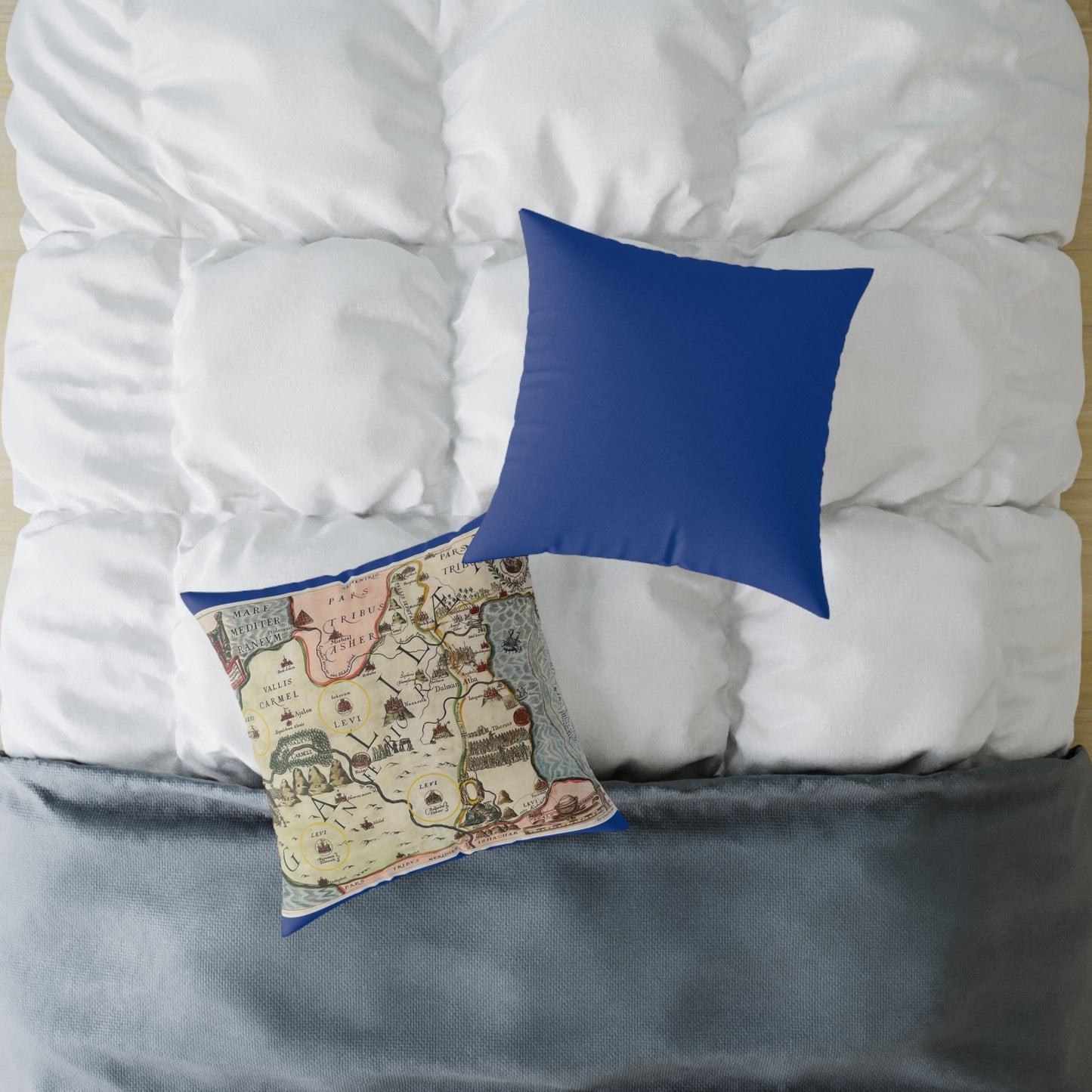 Galilee & the Twelve Tribes of Israel Pillow