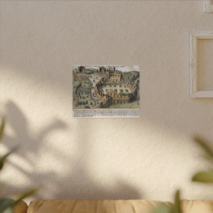 Amphitheatrum Castrense in Rome Canvas Art Print