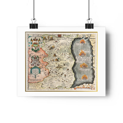 Tribes of Judah & Simeon with the Dead Sea Giclée Art Print