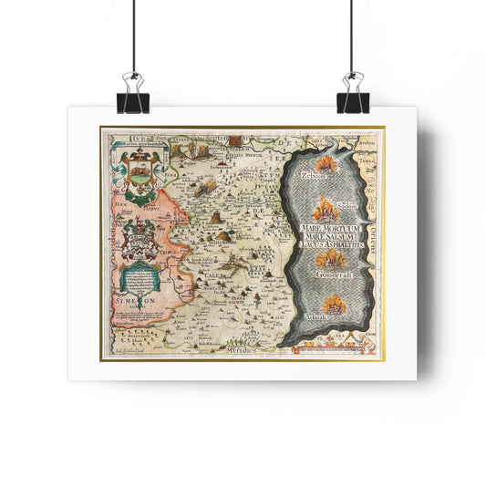 Tribes of Judah & Simeon with the Dead Sea Giclée Art Print