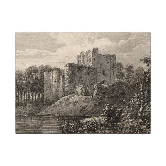 Brougham Castle Cumberland Canvas Print