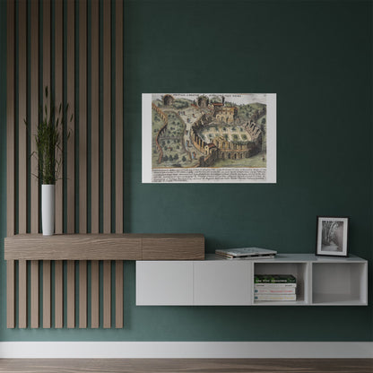 Ruins of Amphitheatrum Castrense in Rome Art Print