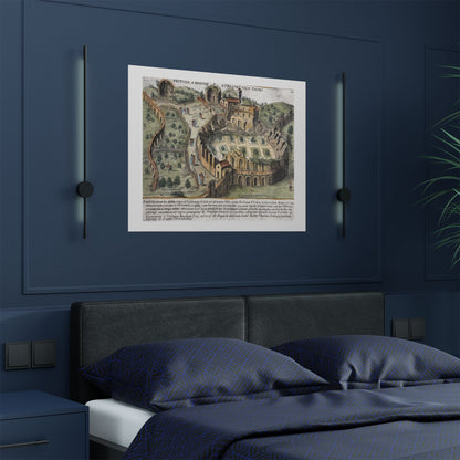 Ruins of Amphitheatrum Castrense in Rome Art Print