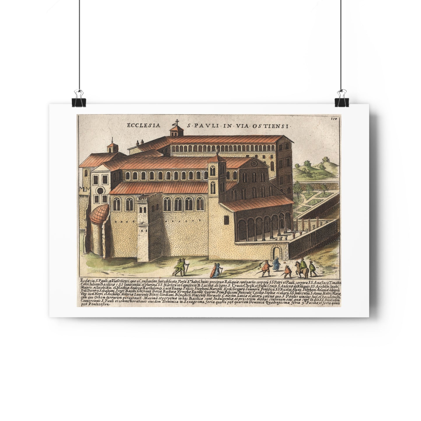Basilica of Saint Paul Outside the Walls Giclée Art Print