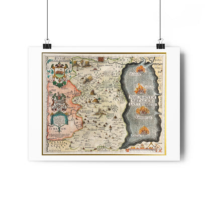 Tribes of Judah & Simeon with the Dead Sea Giclée Art Print