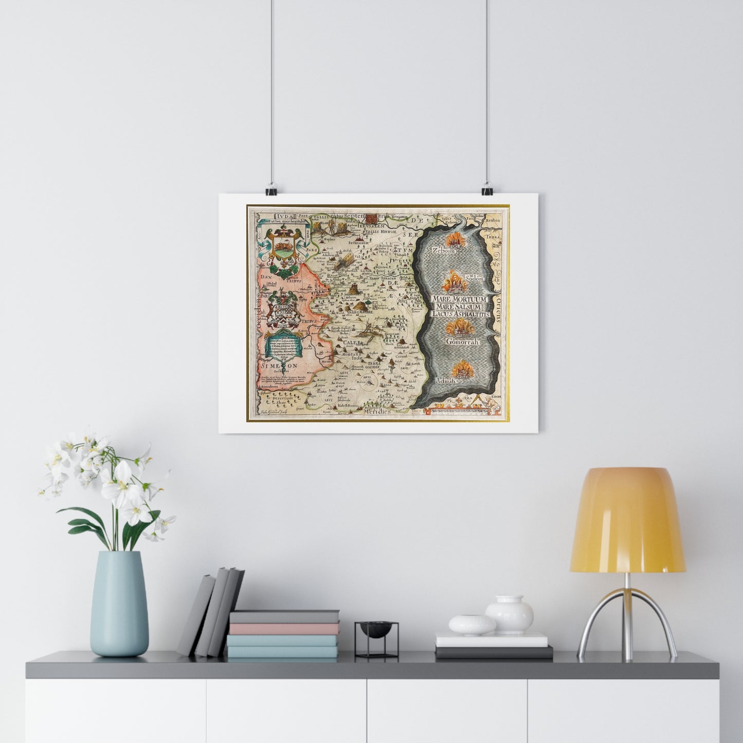Tribes of Judah & Simeon with the Dead Sea Giclée Art Print