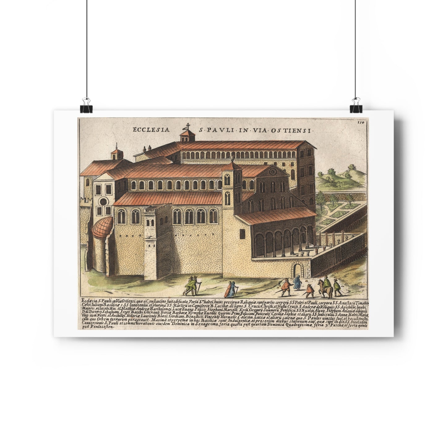 Basilica of Saint Paul Outside the Walls Giclée Art Print