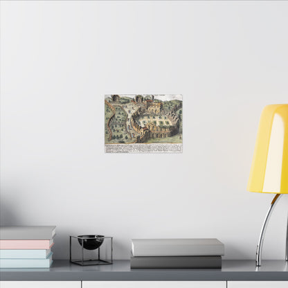 Amphitheatrum Castrense in Rome Canvas Art Print