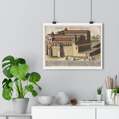 Basilica of Saint Paul Outside the Walls Giclée Art Print