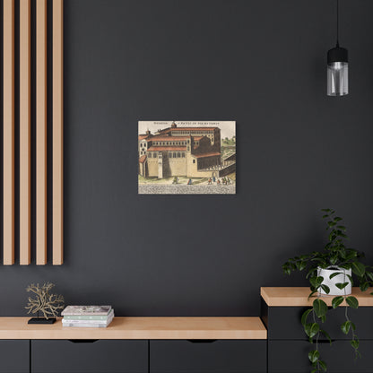 Basilica of Saint Paul Outside the Walls Historic Art Canvas