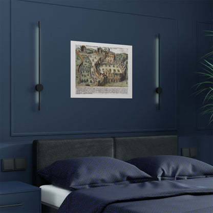 Ruins of Amphitheatrum Castrense in Rome Art Print
