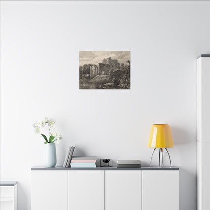 Brougham Castle Cumberland Canvas Print