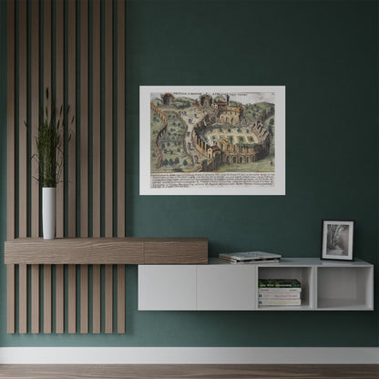 Ruins of Amphitheatrum Castrense in Rome Art Print