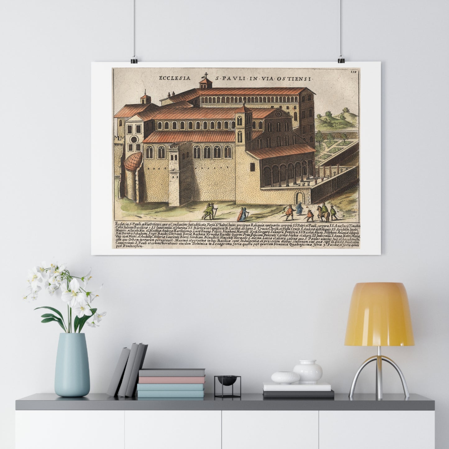 Basilica of Saint Paul Outside the Walls Giclée Art Print