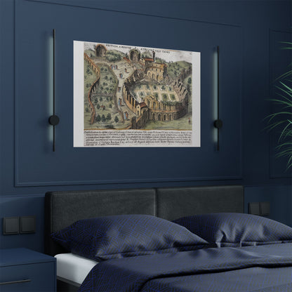 Ruins of Amphitheatrum Castrense in Rome Art Print