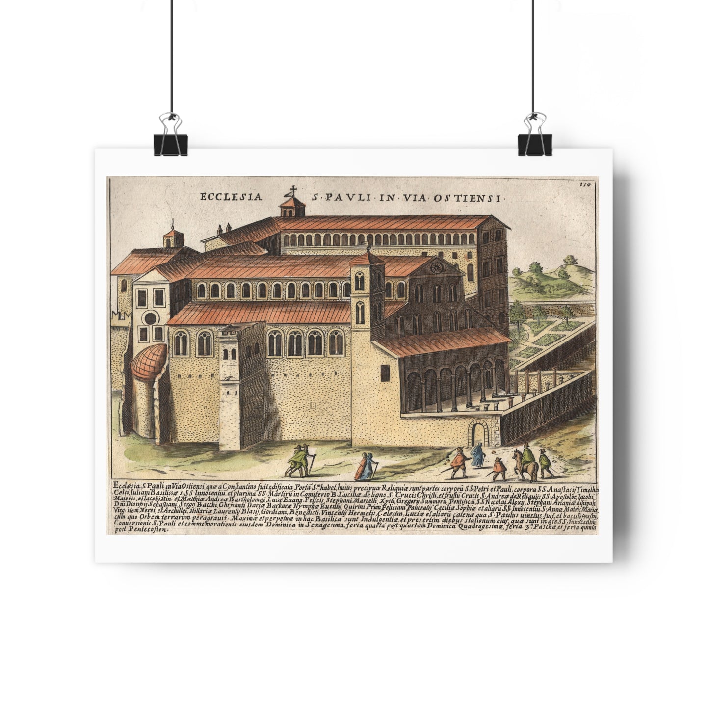 Basilica of Saint Paul Outside the Walls Giclée Art Print