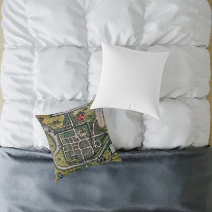 Chester (Cestria), England Map Design Pillow