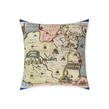Galilee & the Twelve Tribes of Israel Pillow
