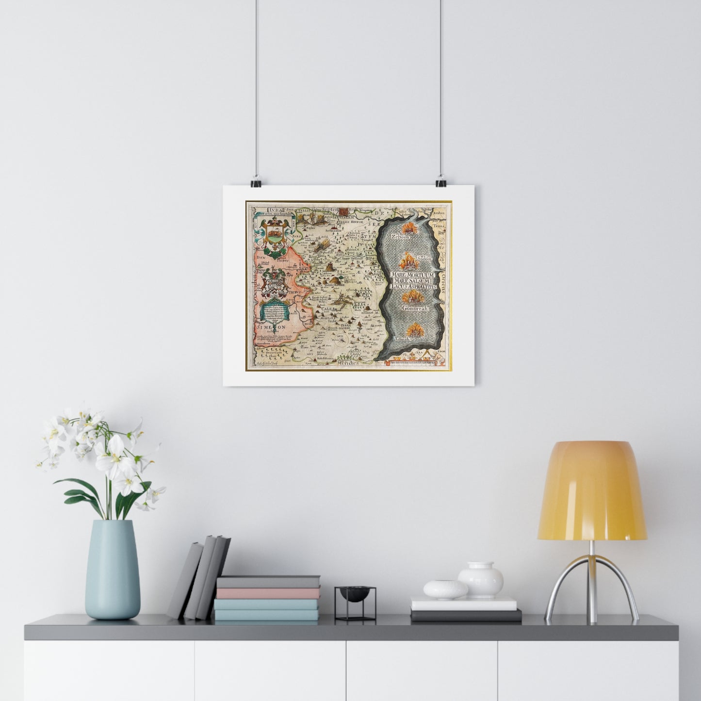 Tribes of Judah & Simeon with the Dead Sea Giclée Art Print